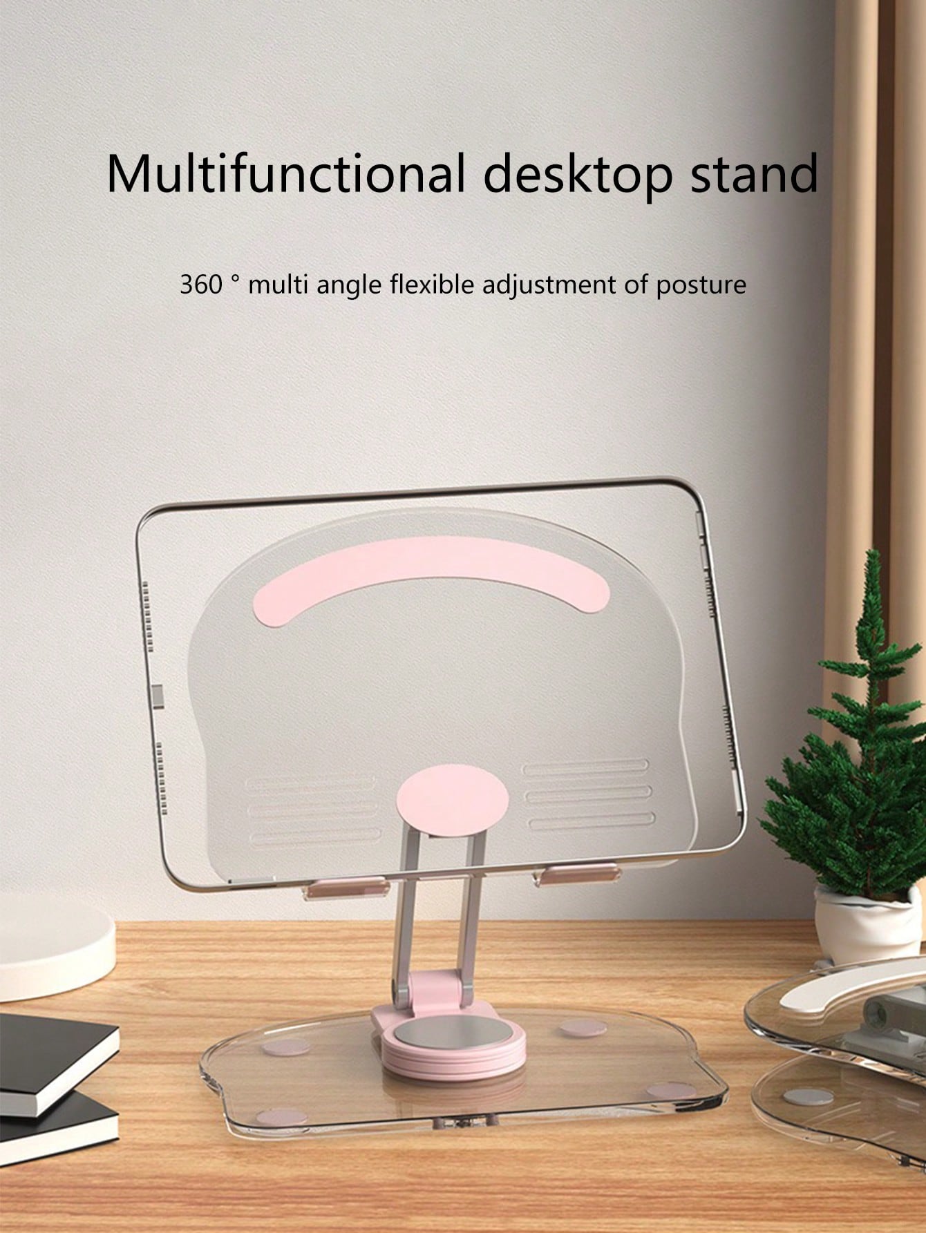 Tablet Accessories For Kids - Transparenter Acryl-Tabletständer, Desktop-Telefon- und iPad-Halterung, faltbarer