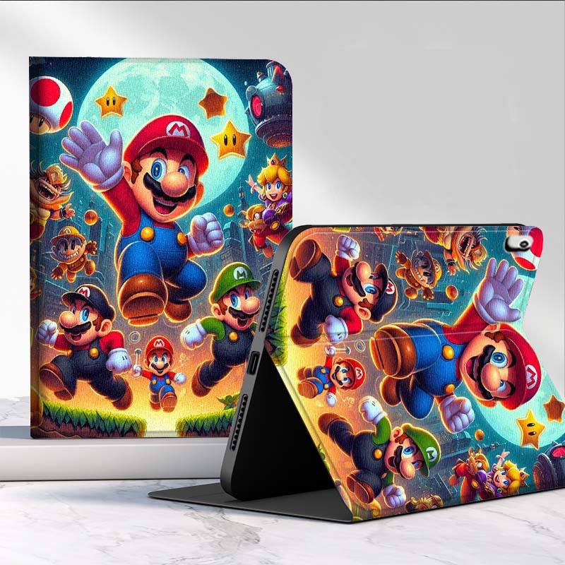 Samsung Tablet A9 Accessories - Cartoon M-Marios Kunst für Samsung Galaxy