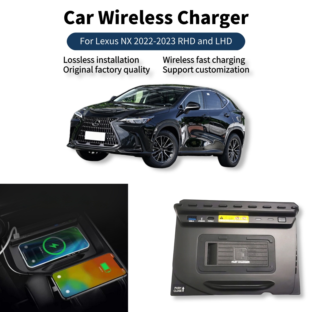 Wireless Charging Pad - MOCENDO Kabelloses Ladegerät für LEXUS NX
