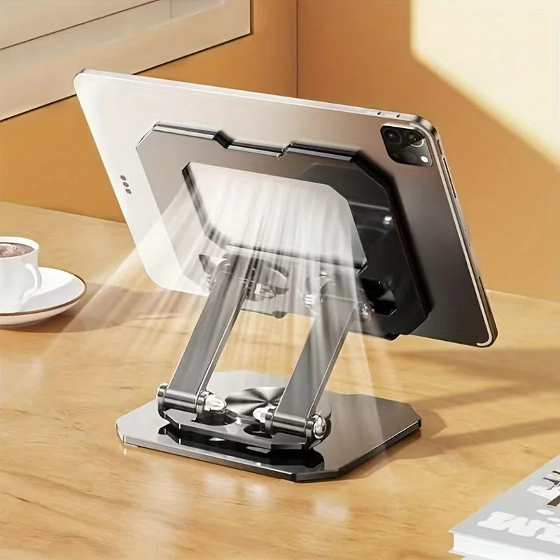 Tablet Accessories For Kids - Verstellbarer, faltbarer 360-Grad-Drehkopf ° Drehbarer Tablet-Ständer,