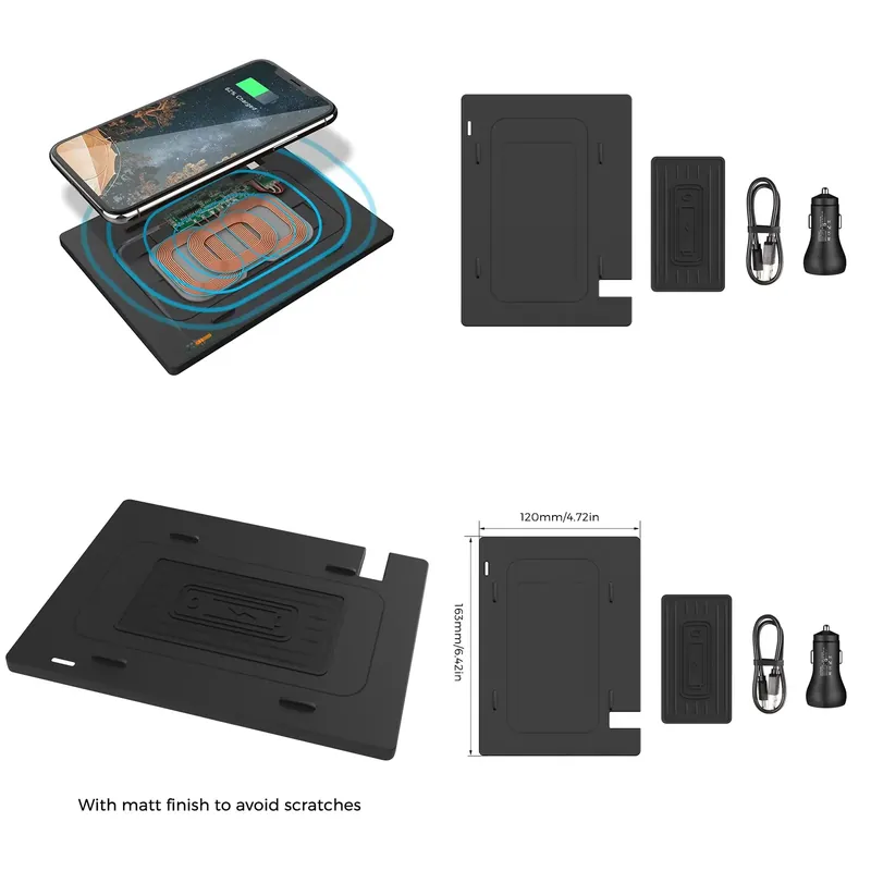 10W Kabelloses Auto-Ladegerät  – Wireless Charging Pad Bewertung und Preis