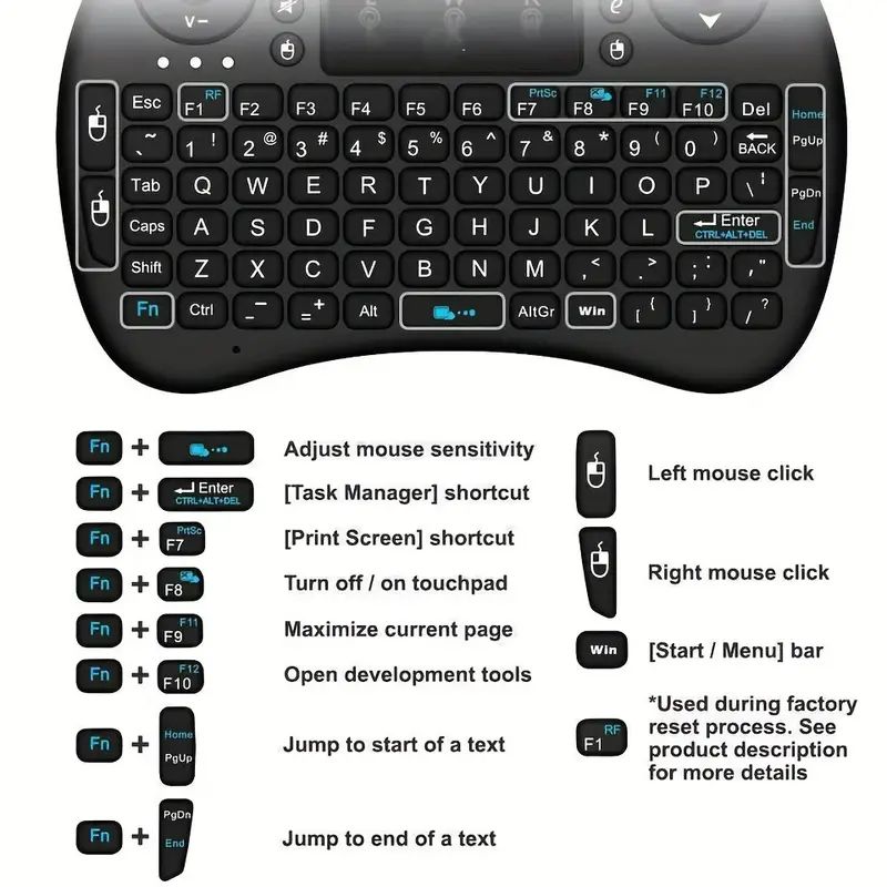 Mini-Wireless-Tastatur, 2,4 GH – Accessories For Android Tablet Bewertung und Preis