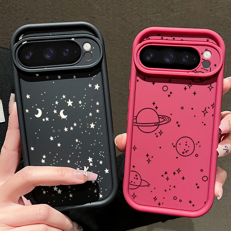 Glänzende Stern-Mond-Muster Ha – Google Pixel 8A Bewertung und Preis
